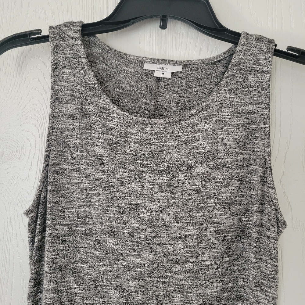 Grey 3/4 length dress - Picture 5 of 8